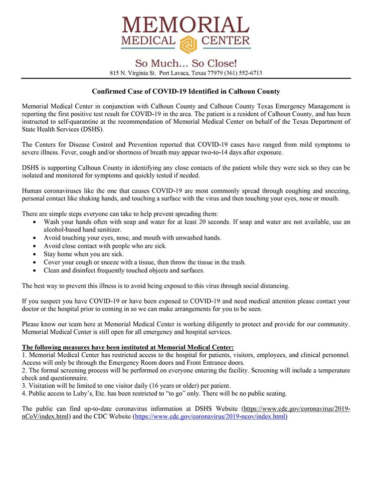 Calhoun County Texas